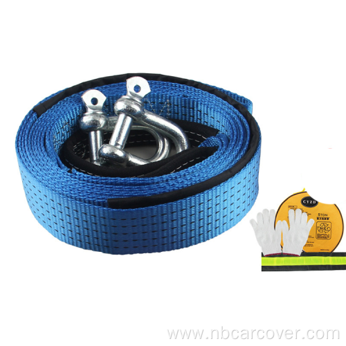 Car Towing Rope Nylon 3m Powerful Fluorescent